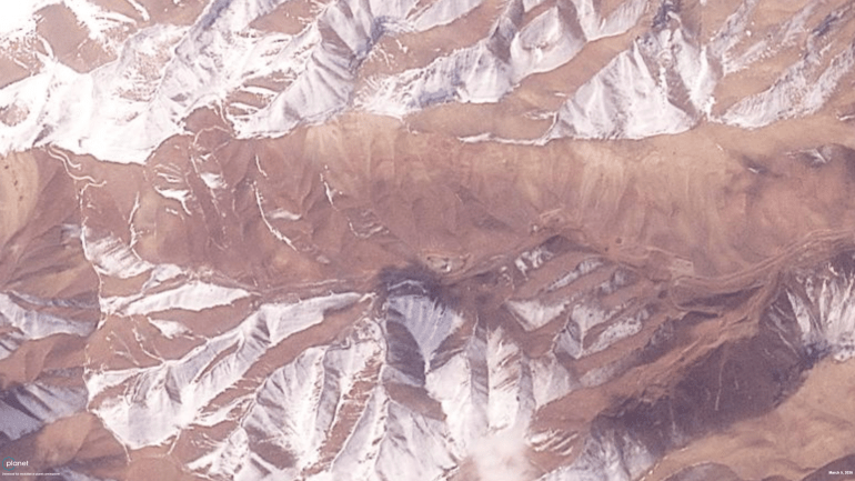 صور أقمار صناعية تظهر تدمير موقعين صاروخيين في تبريز (بلانت لابس)