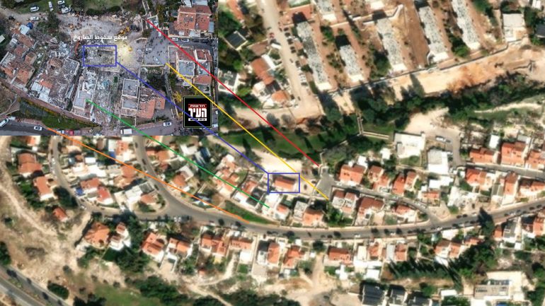 d8acd98ad988d984d988d983d98ad8b4d986-1772538430 ****داخلية**** الوصف: خريطة تظهر موقع الملجأ المستهدف بصاروخ إيراني في بيت شيمش وصف الخريطة المصممة / خريطة تظهر المنازل الأكثر تضررا بفعل القصف الإيراني في بيت شيمش المصدر: Esri's ArcGIS + @city_news_bs