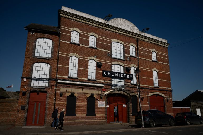 Club Chemistry nightclub, linked to the ongoing meningitis outbreak in Kent, according to Britain's Health Secretary Wes Streeting, in Canterbury, Britain, March 18, 2026. REUTERS/Chris J. Ratcliffe