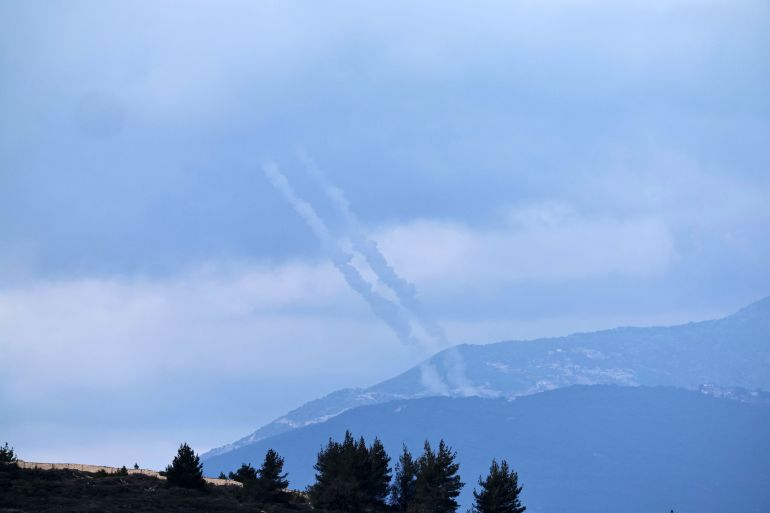 epa_69a8b85439d4-1772664916 epa12794603 A trial of missiles fired from Lebanon toward targets in northern Israel as seen from the upper Galilee on the Israel-Lebanon border, 04 March 2026 EPA/ATEF SAFADI