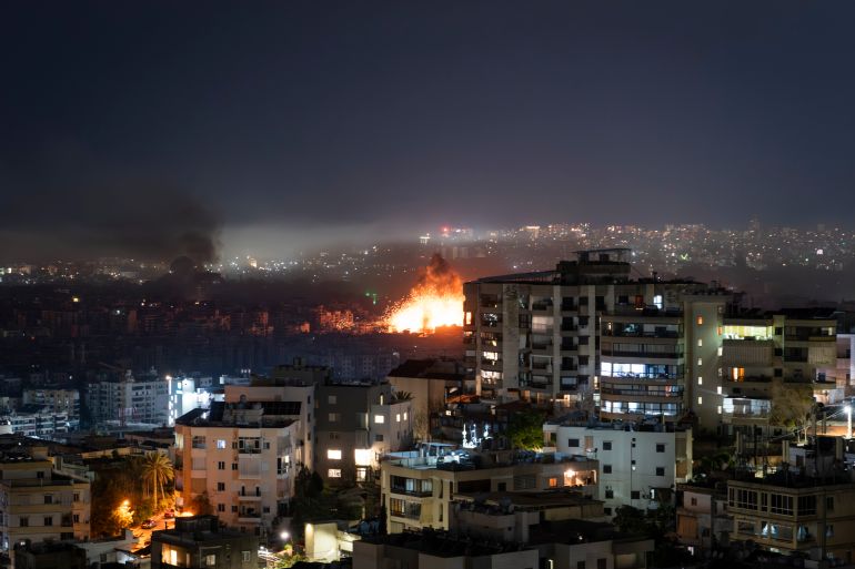 BEIRUT, LEBANON - MARCH 11: Smoke rises over Beirut's southern suburb of Dahieh following Israeli airstrikes after Hezbollah launched a barrage of rockets and announced a new phase of the war on March 11, 2026 in Beirut, Lebanon. Israel has continued its aerial and ground assault in Lebanon after Hezbollah, the Iran-backed militant group in Lebanon, launched missiles at Israel in what it said was retaliation for the joint U.S.-Israeli war on Iran. (Photo by Adri Salido/Getty Images)