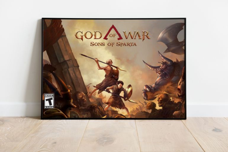 بوستر God of war: sons of sparta