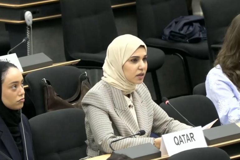 هند عبد الرحمن المفتاح، المندوبة الدائمة لدولة قطر في الأمم المتحدة، الخارجية القطرية "الخارجية القطرية"