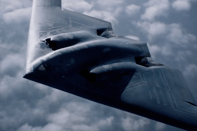 pic-88745-1772394600-1 المصدر: حساب U.S. Central Command على إكس https://x.com/CENTCOM/status/2028153060782973175 قاذفات الشبح الأمريكية من طراز بي-2 سبيريت