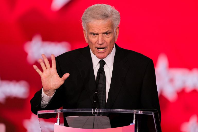 Rev. Franklin Graham speaks during the 2026 Conservative Political Action Conference (CPAC) in Grapevine, Texas, U.S. March 26, 2026. REUTERS/Daniel Cole