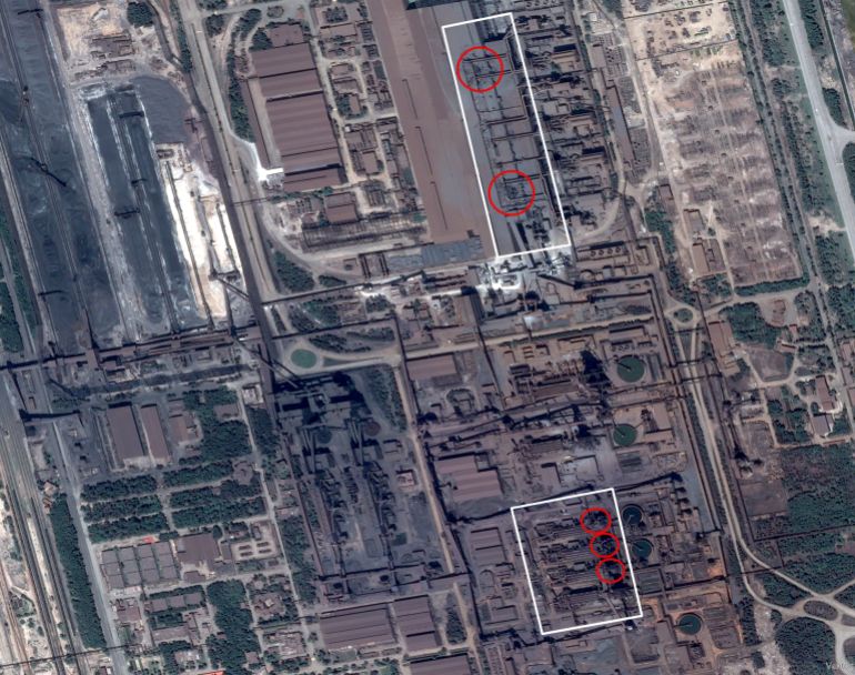 صور أقمار صناعية تكشف استهداف مصنع "فولاذ" في الأهواز بضربات دقيقة موجهة (ايرباص)