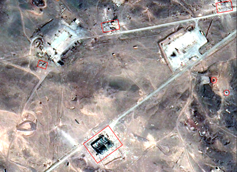 صور أقمار صناعية تكشف آثار الدمار في موقع عسكري إيراني آخر (إيرباص)