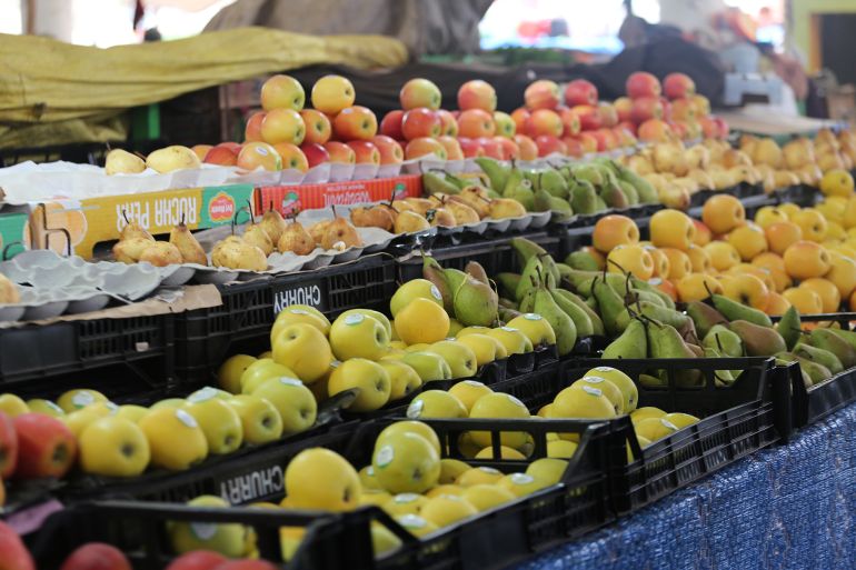 سوق الخضر والفواكه بالعاصمة الرباط