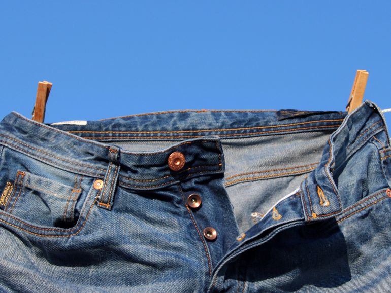 بنطال ضيق سكينين جينز من بيكسابي