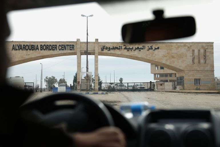 AL-HASAKAH, SYRIA - JANUARY 22: A view of the Yarubiyye town of Hasakah province and the nearby Iraqi border after the Syrian army retook the area from the SDF, in Al-Hasakah, northeastern Syria, on January 22, 2026. (Photo by Abdulrhman El Ali/Anadolu via Getty Images)
