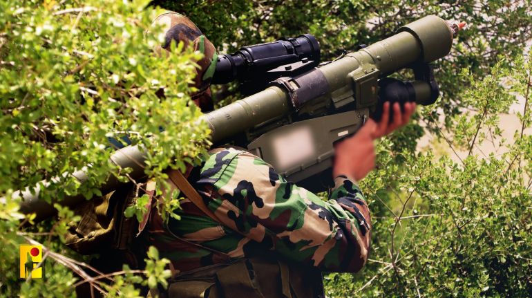 صورة نشرها حزب الله لأحد مقاتليه عبر حسابه في تيليغرام