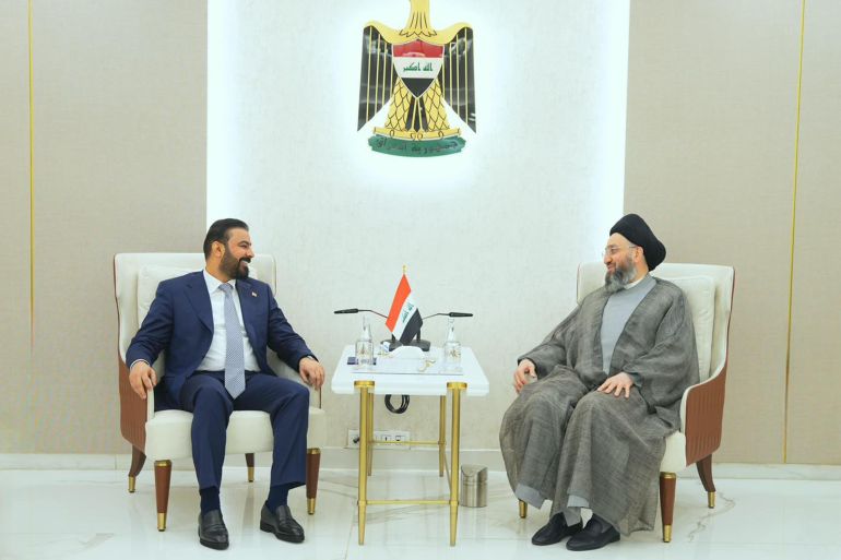 أخذ من كل منشور وصفه عن لقاء رئيس الوزراء العراقي المكلف علي فالح الزيدي باسم الشخصية.. @المكتب الاعلامي لرئيس الوزراء العراقي