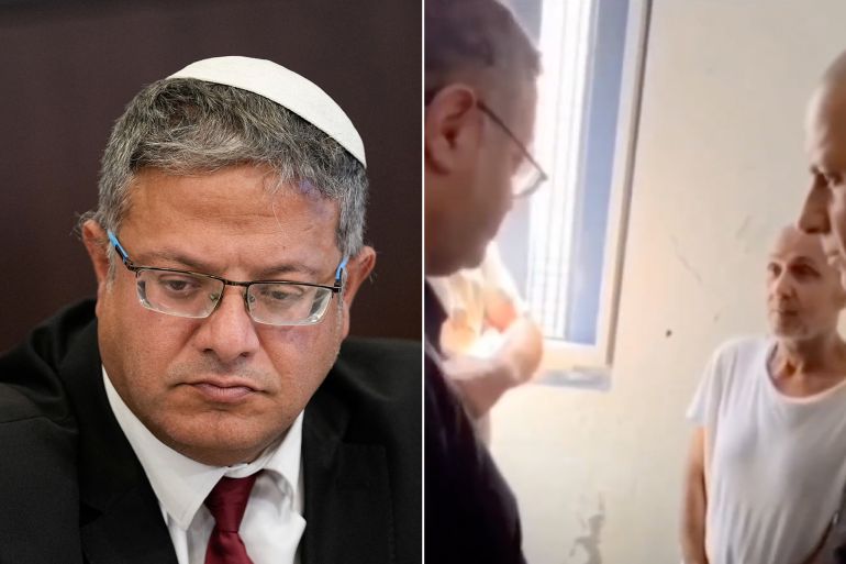 وزير الأمن القومي الإسرائيلي إيتمار بن غفير يهاجم الأسير مروان البرغوثي في زنزانته