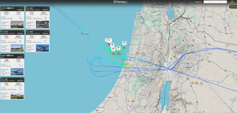 d8aad984-d8a3d8a8d98ad8a8-1775029600 **صورة داخلية** تعطل هبوط طائرات في مطار بن غوريون (فلايت رادار)