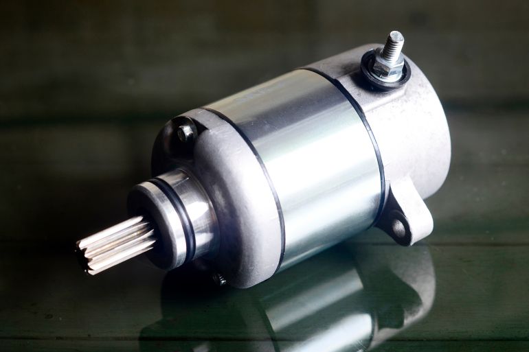 Motorcycle starter dynamo, an important component for starting the engine