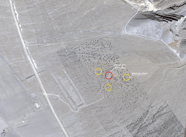 ****داخلية**** التوصيف: ماذا تكشف صور الأقمار الصناعية عن موقع تحطم المقاتلة الأميركية جنوب أصفهان؟ المصدر: إيرباص