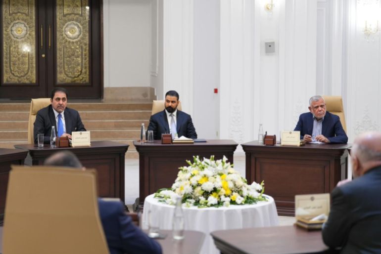 اجتماع الإطار التنسيقي الذي خرج بترشيح علي الزيدي