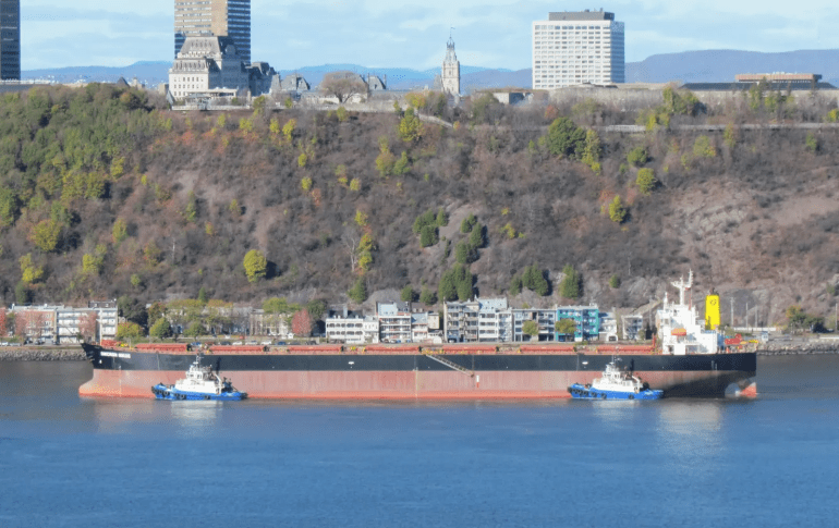 سفينة أوميكرون نيكوسك قادمة من ميناء إيراني وعبرت مضيق هرمز اليوم (مارين ترافيك)