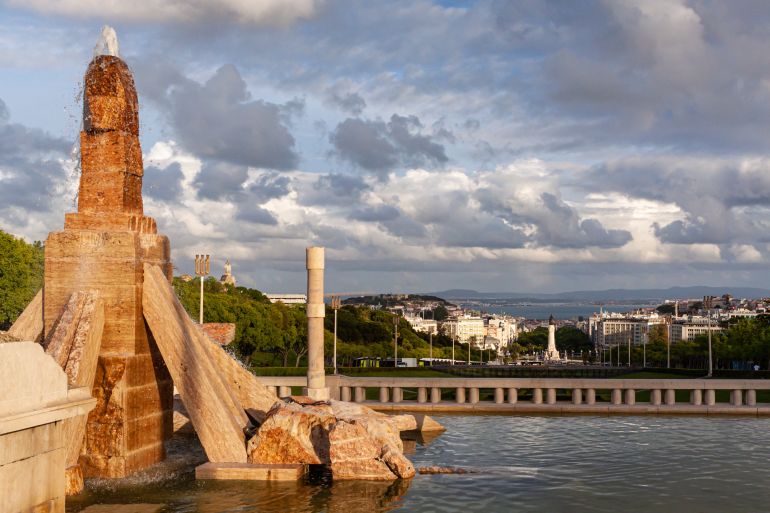 Monument of the Carnation Revolution in Lisbon