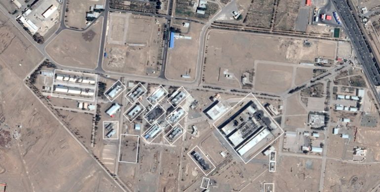 صور أقمار صناعية توثق استهداف جامعة أمير المؤمنين التكنولوجية بأصفهان (إيرباص)