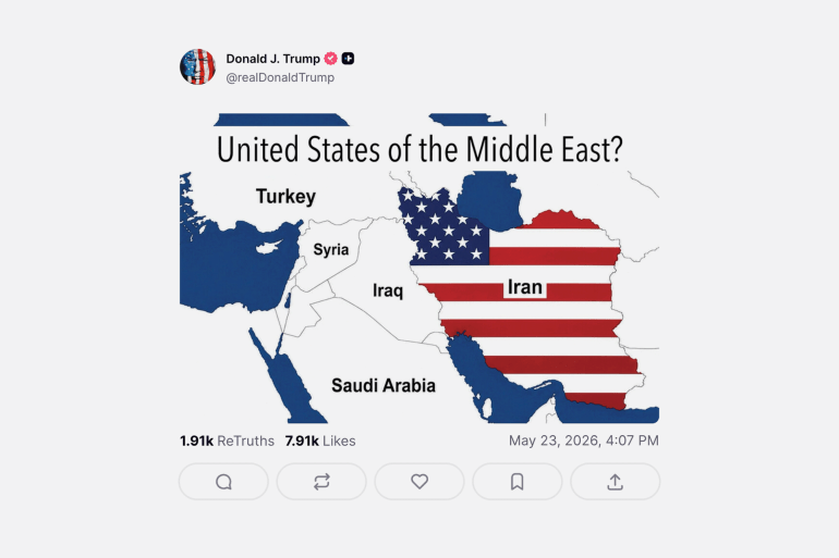 5555-1779549841 منشور ترمب على منصة تروث سوشيال
