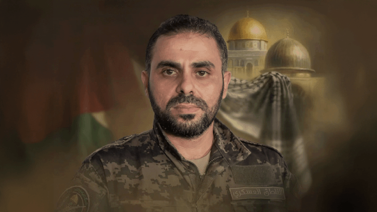 حذيفة الكحلوت، أبو عبيدة المصدر: حساب حركة حماس على تلغرام