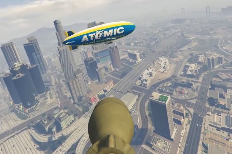 678-1777631501 **داخلية** محاكي FPV في لعبة Grand Theft Auto V @ قناة يوتيوب - @WeTrueGunCom