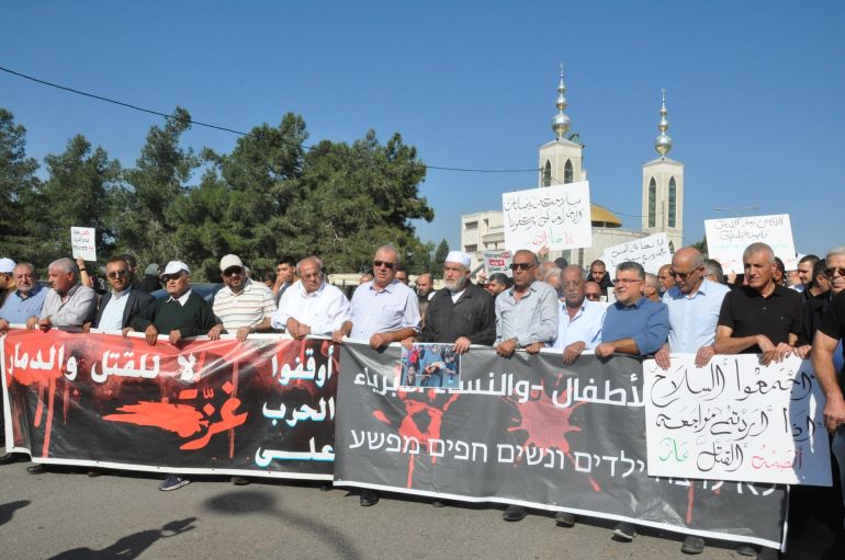 8-1731686520 فلسطينيو 48 يكسرون حاجز الخوف.. حراك متصاعد ضد الحرب على غزة ولبنان