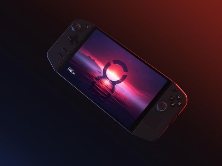 Title: Lenovo kündigt neue Innovationen in den Bereichen Gaming, Software, Grafik und Zubehör anImage ID: 4536835672972853 Article: Gaming on the Go: Lenovo Legion™ Gaming Handheld Device and Accessories Untether PC Gaming (Photo: Business Wire)