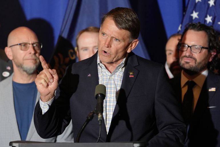ap_6a0d9bb1bc23b-1779276721 Republican congressional candidate Ed Gallrein speaks after winning the Republican party's nomination during an election night event Tuesday, May 19, 2026, in Covington, Ky. (AP Photo/Joshua A. Bickel)