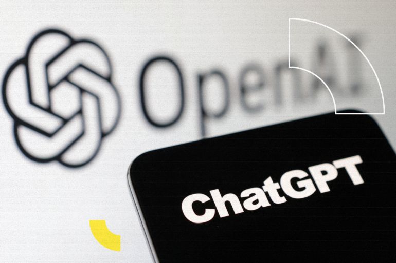 d8b5d988d8b1d8a9-d8b1d8a6d98ad8b3d98ad8a9-d985d98ad8afd8a7d986-49 OpenAI and ChatGPT logos are seen in this illustration taken, February 3, 2023. REUTERS/Dado Ruvic/Illustration