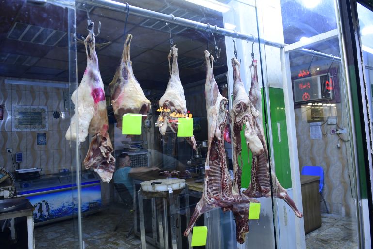 محل لبيع اللحوم في بغدادخاص الجزيرة
