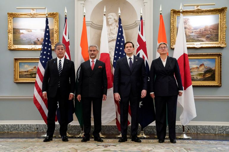 dd-3-1779220551 U.S. Secretary of State Marco Rubio meets with Indian External Affairs Minister Dr. Subrahmanyam Jaishankar, Australian Foreign Minister Penny Wong, and Japanese Foreign Minister Iwaya Takeshi at the State Department in Washington, U.S., January 21, 2025. REUTERS/Elizabeth Frantz