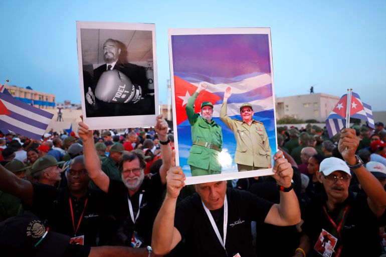 epa12984596 People attend an event in support of former Cuban President Raul Castro in Havana, Cuba, 22 May 2026. The Cuban government is holding a rally in support of Raul Castro, following the US Department of Justice (DOJ) unsealing, on 20 May 2026, a federal criminal indictment charging the 94-year-old Castro, alongside five other co-defendants, for his alleged role in the February 1996 shoot-down of two unarmed US civilian aircraft, and his designation as a 'fugitive from justice.' EPA/Ernesto Mastrascusa