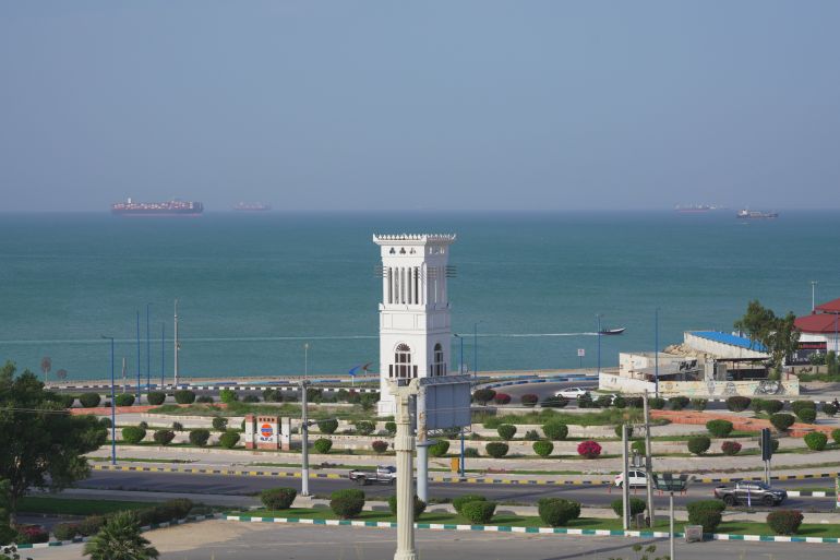 getty_69fadf29e8-1778048809 QESHM ISLAND, IRAN - APRIL 28: General view of the shoreline as boats navigate the sea on April 28, 2026 on Qeshm Island, Iran in the Strait of Hormuz. Iran's latest proposal for ending its blockade of the Strait of Hormuz calls on the United States to end its naval blockade of Iran's ports, and sets aside questions about what to do with Iran's nuclear program. The United States has not formally responded to the latest proposal, which was delivered by Iran's foreign minister to Pakistan two days ago. (Photo by Asghar Besharati/Getty Images)