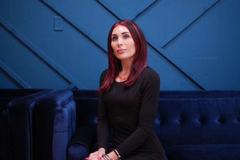 VERO BEACH, USA - April 02, 2024: Far-right activist Laura Loomer. (Photo by Jacob M. Langston for The Washington Post via Getty Images)