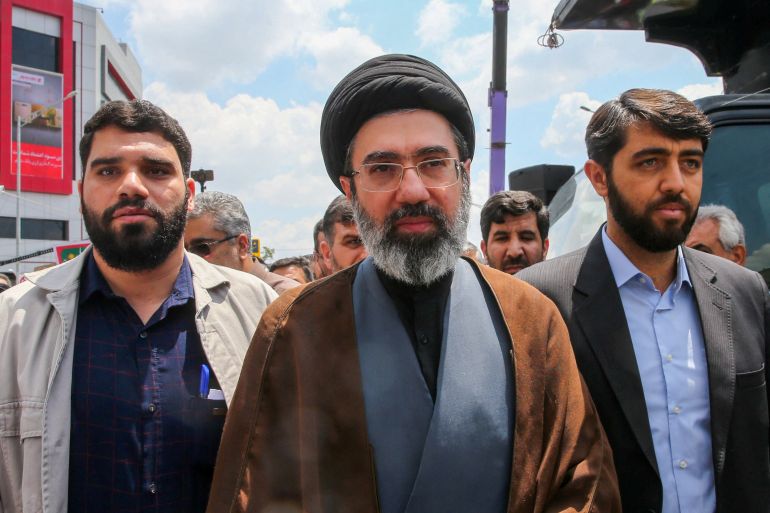 FILE PHOTO: Iran’s new supreme leader, Mojtaba Khamenei, the second son of late Iran's Supreme Leader Ayatollah Ali Khamenei, attends a rally in Tehran, Iran, May 31, 2019. Hamid Forootan/ISNA/WANA (West Asia News Agency) via REUTERS ATTENTION EDITORS - THIS PICTURE WAS PROVIDED BY A THIRD PARTY/File Photo