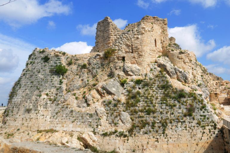 shutterstock_1078258085-1730444430 Beaufort or Belfort Castle is a Crusader fortress in Nabatieh Governorate, Southern Lebanon. There was a fortification on the site before it was captured by Fulk, King of Jerusalem, in 1139 and const; Shutterstock ID 1078258085; purchase_order: AJA; job: ; client: ; other:
