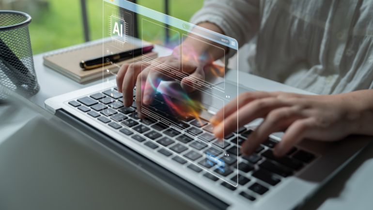 AI platform generating art images with dynamic interface. AI-generated content appears in image gallery artificial intelligence view. Genrative AI loading multiple image from AI design engine. Spline