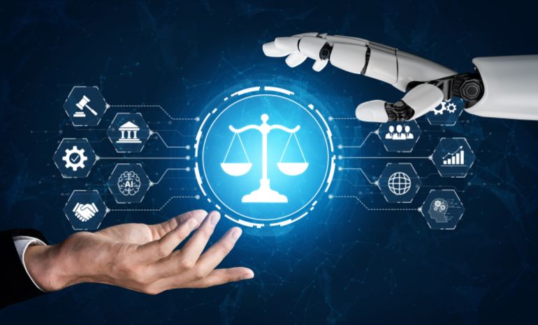 AI regulates digital law through compliance dashboards, justice-oriented tools, and secure automation for ethical governance and technology policy alignment. Artificial intelligence spline