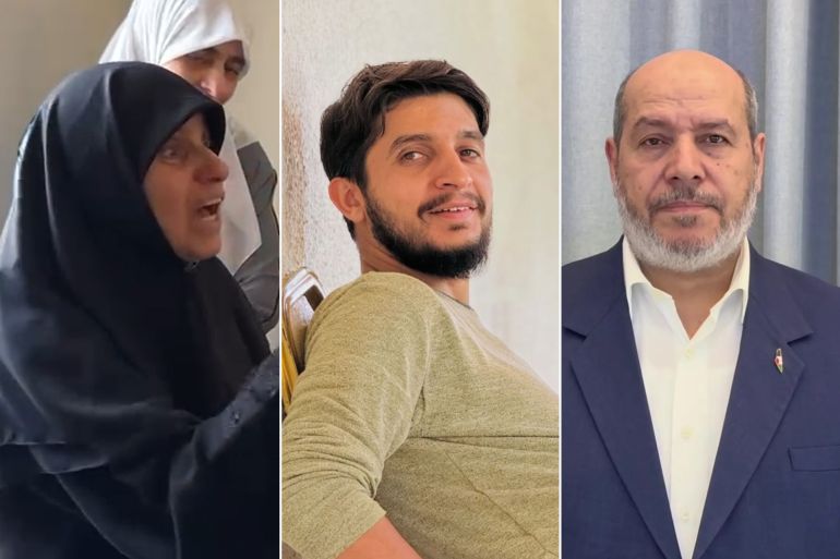 خليل الحية والدته و ابنه مصادر الصور المرفقة Adactor55