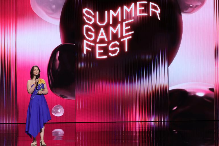 01-1781006561 HOLLYWOOD, CA - JUNE 5: Lucy James speaks onstage during the “Summer Game Fest 2026” at Dolby Theatre on June 5, 2026 in Hollywood, California. (Photo by Frank Micelotta/Summer Game Fest via Getty Images)