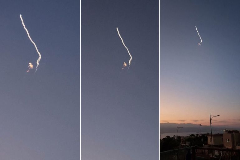 Israel's military said it intercepted a target in the area of the Red Sea on Thursday (February 22) after sirens warning of incoming rockets and missiles sounded in the southern city of Eilat