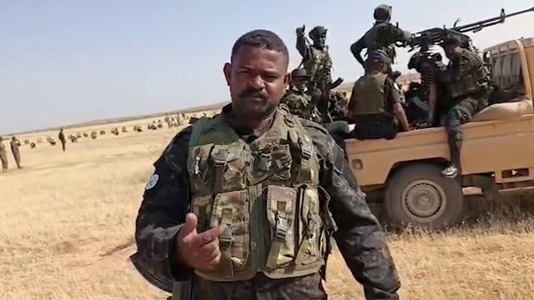 صور الجيش السوداني والقوات المساندة تقدموا غربي مدينة العباسية تقلي بولاية جنوب كردفان وسيطروا على بلدات الدامرة و تبسة وقردود نجاما