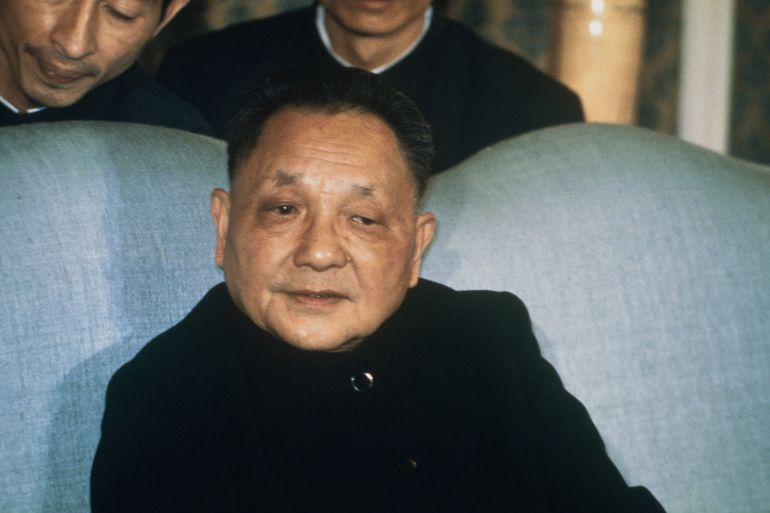 698876gh-1781103785 Deng Xiaoping (1904 - 1997), Vice Chairman of the Chinese Communist Party's Central Committee, circa 1978. (Photo by UPI/Bettmann Archive/Getty Images).