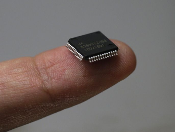 8cfd4307-0fbd-4152-bf7c-cb4d82f7079c A Renesas Electronics Corp's microcontroller chip sits on a finger in this file illustrative photograph taken in Tokyo May 24, 2012. Once-dominant Japanese firms have been battered by rising costs and the investment clout of Samsung and Chang's Taiwan Semiconductor Manufacturing (TSMC). The Japanese have the technology, but the likes of Elpida Memory, a maker of DRAM memory chips for computers, and Renesas Electronics Corp, the world's leading maker of microcontroller chips for automobiles, just don't have the money to plough into the constant plant and technology upgrades. The world's top foundries are Taiwanese: TSMC and United Microelectronics (UMC). TSMC had revenue last year of $14.5 billion and a 49 percent market share, about four times the size of UMC, according to industry researcher Gartner. Then come GlobalFoundries, the former manufacturing arm of Advanced Micro Devices (AMD), which is backed by the Abu Dhabi sovereign fund and had revenue last year of $3.58 billion, China's SMIC and Israel's Towerjazz. REUTERS/Kim Kyung-Hoon/Files (JAPAN - Tags: BUSINESS SCIENCE TECHNOLOGY)