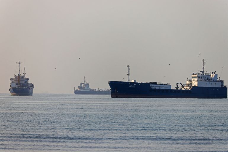 afp_6a1dc0bcb3ae-1780334780 In this picture obtained from Iran's ISNA news agency on June 1, 2026, vessels sail at Suru Beach in Bandar Abbas along the Strait of Hormuz.