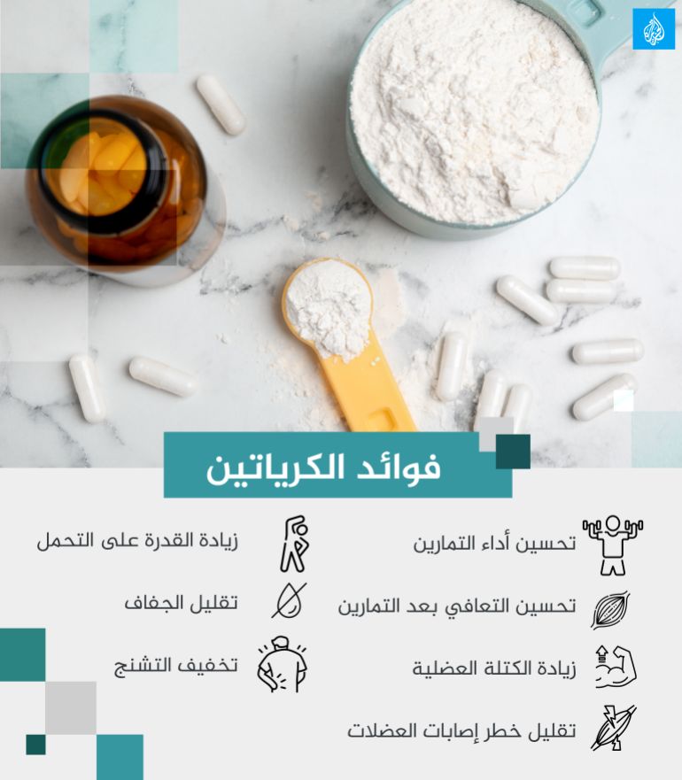 فوائد-الكرياتين فوائد الكرياتين كرياتين