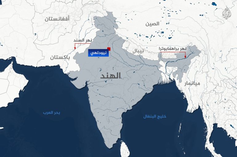 d986d987d8b1-d8a7d984d8b3d986d8af-1737880385 تصميم خاص - خريطة نهر براهمابوترا (Brahmaputra river) نهر السند (Indus river) الهند باكستان الصين