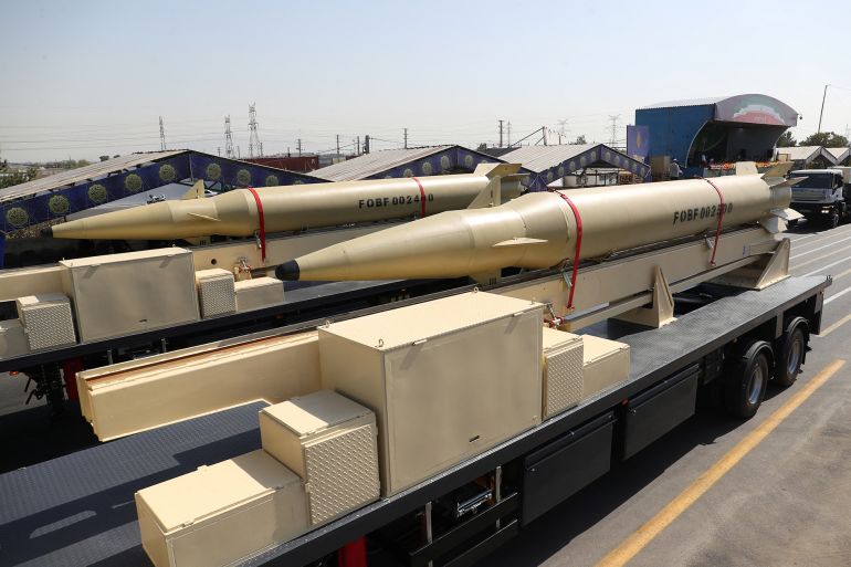 iraan-1-1778625061 Iranian missiles are seen during the annual military parade in Tehran, Iran, September 22, 2023. Majid Asgaripour/WANA (West Asia News Agency) via REUTERS ATTENTION EDITORS - THIS IMAGE HAS BEEN SUPPLIED BY A THIRD PARTY. ATTENTION EDITORS - THIS PICTURE WAS PROVIDED BY A THIRD PARTY.